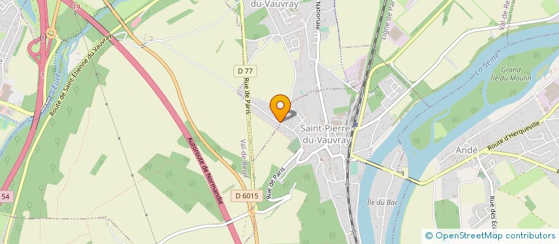 localisation de l'entreprise MONSIEUR ULRICH DEMORE  SAINT-ETIENNE-DU-VAUVRAY