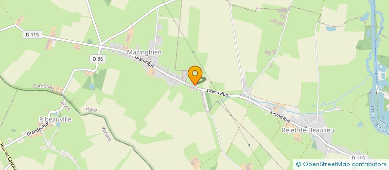 localisation de l'entreprise MONSIEUR ULRICH DUMINY à REJET-DE-BEAULIEU