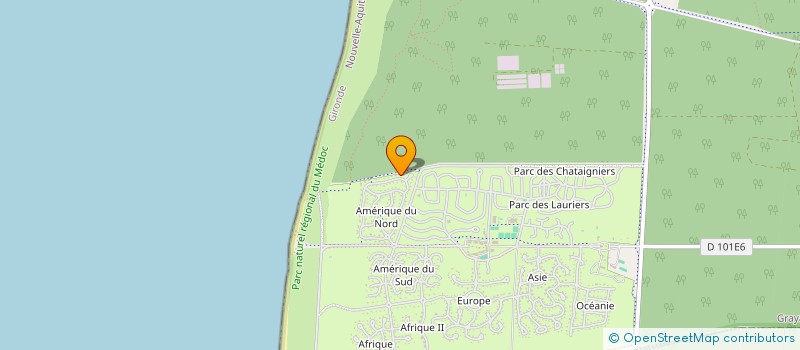 localisation de l'entreprise MONSIEUR ULRICH FOCKLER  GRAYAN-ET-L'HOPITAL