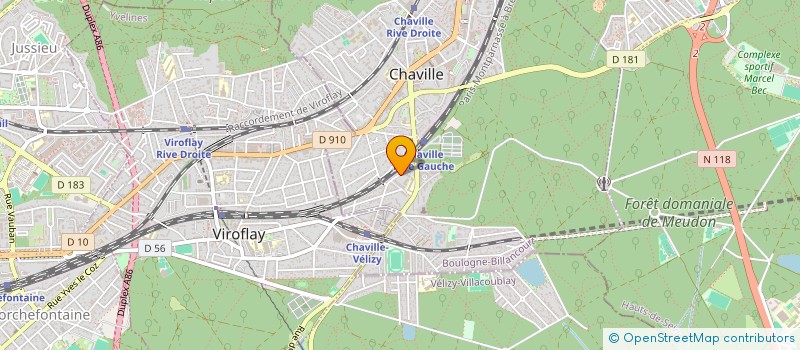 localisation de l'entreprise MONSIEUR ULRICH GEMY à CHAVILLE