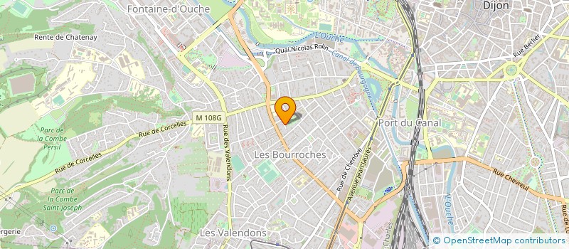 localisation de l'entreprise MONSIEUR ULRICH GUICHARD à DIJON