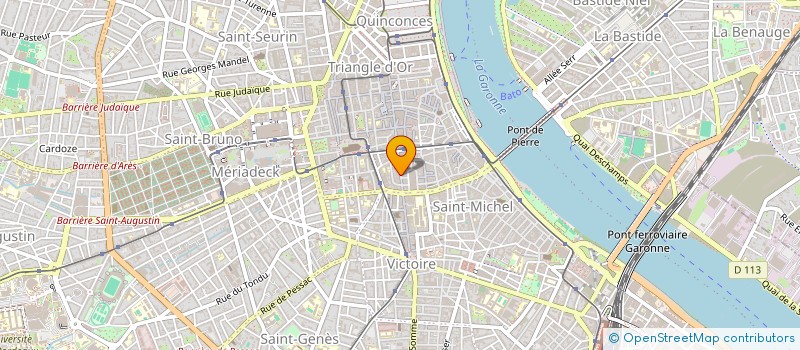 localisation de l'entreprise MONSIEUR ULRICH LEGAIT  BORDEAUX