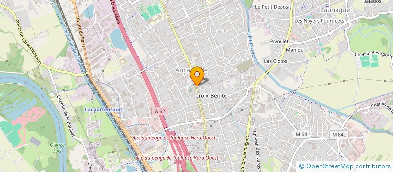 localisation de l'entreprise MONSIEUR ULRICH MELADE  TOULOUSE