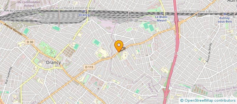 localisation de l'entreprise MONSIEUR ULRICH MELANGE  LE BLANC-MESNIL