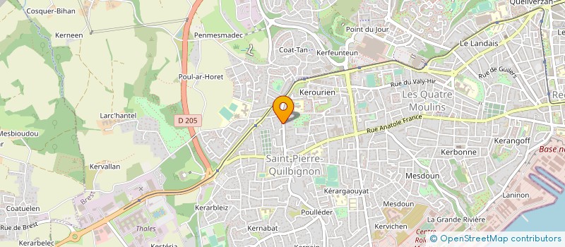 localisation de l'entreprise MONSIEUR ULRICH MENKE à BREST