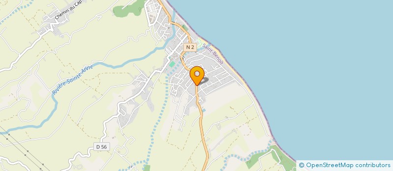 localisation de l'entreprise MONSIEUR ULRICH POULBASSIA  SAINT-BENOIT