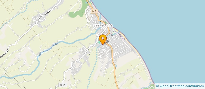 localisation de l'entreprise MONSIEUR ULRICH TSIRAMBERY  SAINT-BENOIT