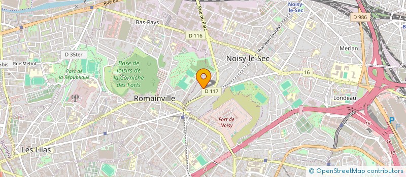 localisation de l'entreprise MONSIEUR ULRICH VANTILLARD à NOISY-LE-SEC