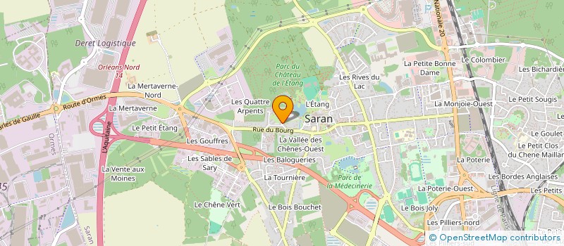 localisation de l'entreprise MONSIEUR ULRICH WILLAERT à SARAN