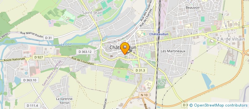 localisation de l'entreprise MONSIEUR ULRICK JOLY-LUBIN à CHATEAUDUN