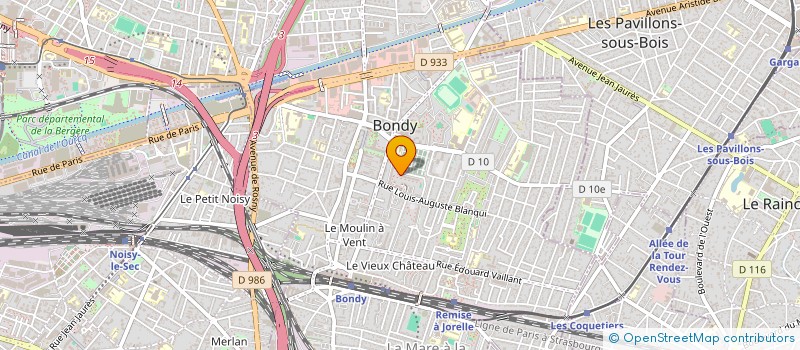 localisation de l'entreprise MONSIEUR ULRICK NGOMO  SAINT-DENIS