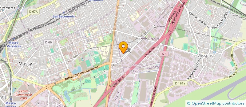 localisation de l'entreprise MONSIEUR ULRICKE LARISSE à ANTONY