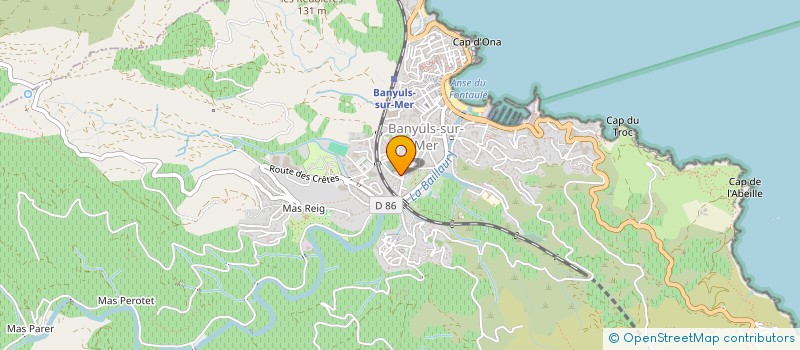 localisation de l'entreprise MONSIEUR ULRIKE SCHWARZBACH à BANYULS-SUR-MER