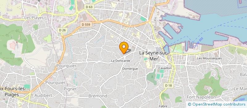 localisation de l'entreprise MONSIEUR ULYSSE BERTHAULT  LA SEYNE-SUR-MER