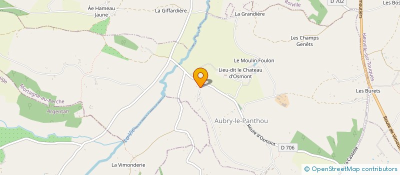 localisation de l'entreprise MONSIEUR ULYSSE BLAU à AUBRY-LE-PANTHOU