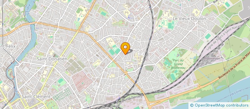 localisation de l'entreprise MONSIEUR ULYSSE BORRACCINO  NANTES