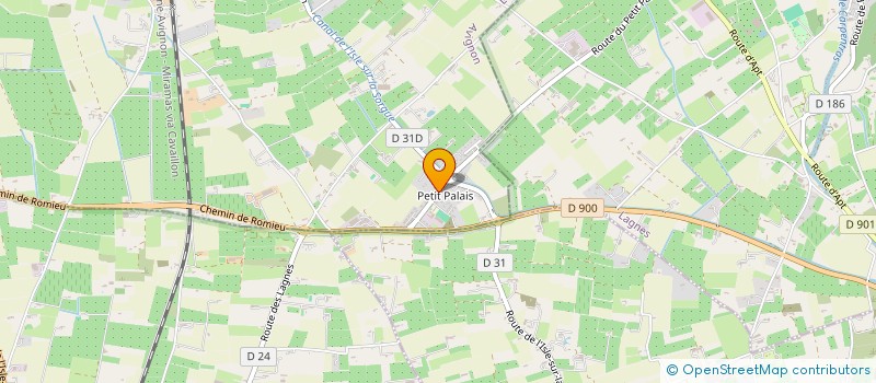 localisation de l'entreprise MONSIEUR ULYSSE BRUNEL  L'ISLE-SUR-LA-SORGUE