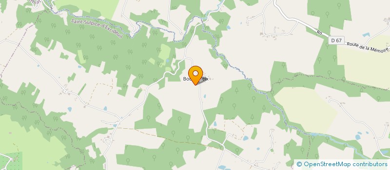 localisation de l'entreprise MONSIEUR ULYSSE CADILHAC  SAINT-AMAND-LE-PETIT