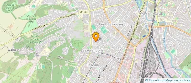 localisation de l'entreprise MONSIEUR ULYSSE CLEMENT  DIJON