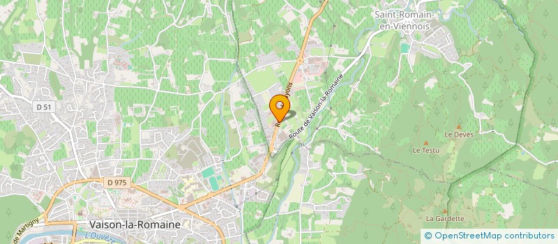 localisation de l'entreprise MONSIEUR ULYSSE FOUQUET  SAINT-ROMAIN-EN-VIENNOIS