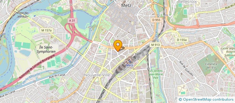 localisation de l'entreprise MONSIEUR ULYSSE GOBERT  METZ