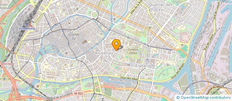 localisation de l'entreprise MONSIEUR ULYSSE GOHIN à STRASBOURG
