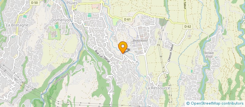 localisation de l'entreprise MONSIEUR ULYSSE GRONDIN  SAINTE-MARIE