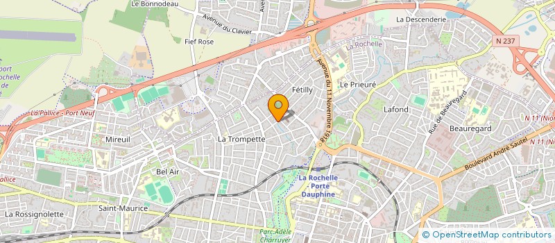 localisation de l'entreprise MONSIEUR ULYSSE GRY  LA ROCHELLE