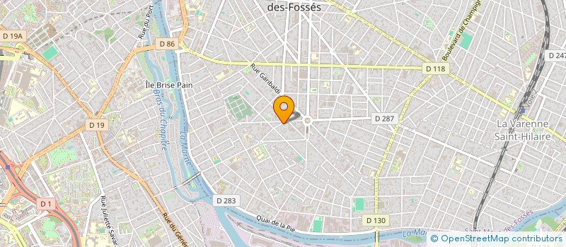 localisation de l'entreprise MONSIEUR ULYSSE GUIBERT  SAINT-MAUR-DES-FOSSES