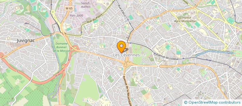 localisation de l'entreprise MONSIEUR ULYSSE JULLIEN à MONTPELLIER