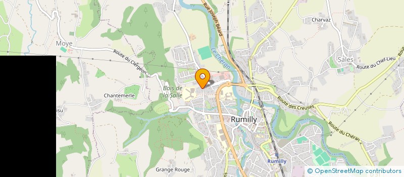 localisation de l'entreprise MONSIEUR ULYSSE MAGRO  RUMILLY