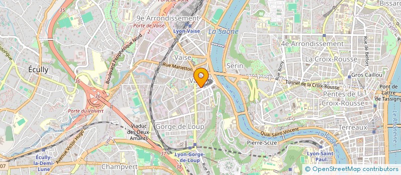 localisation de l'entreprise MONSIEUR ULYSSE MAUGER à LYON