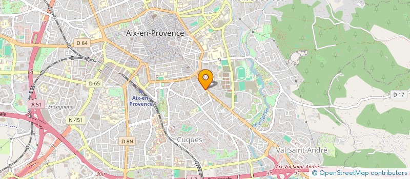 localisation de l'entreprise MONSIEUR ULYSSE NOUALI à AIX-EN-PROVENCE