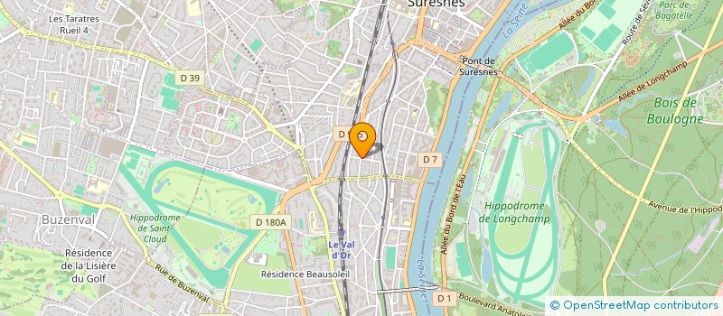 localisation de l'entreprise MONSIEUR ULYSSE PAUCHON à SURESNES