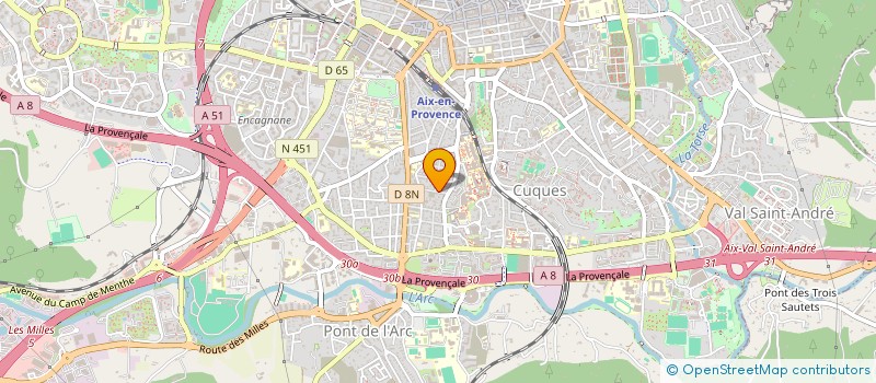 localisation de l'entreprise MONSIEUR ULYSSE ROTA-BULO à AIX-EN-PROVENCE