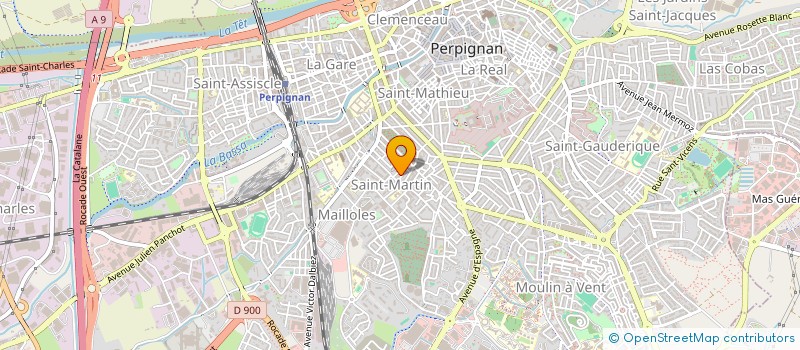 localisation de l'entreprise MONSIEUR ULYSSE ROUSSELOT  PERPIGNAN