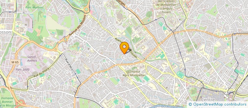 localisation de l'entreprise MONSIEUR ULYSSE RUEZ à MONTPELLIER