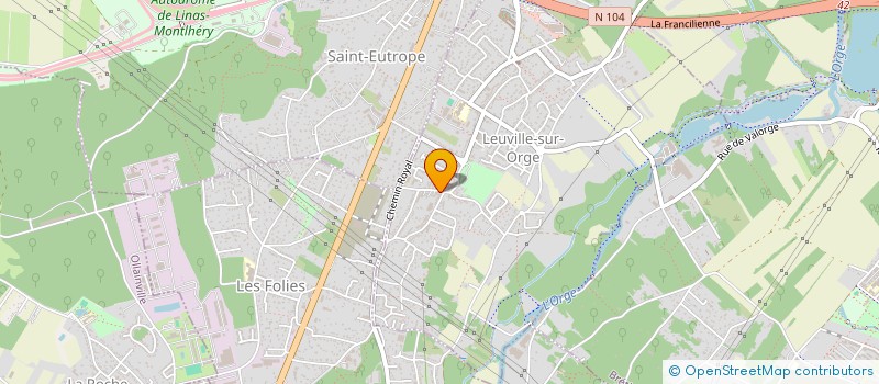 localisation de l'entreprise MONSIEUR ULYSSE TRAVERS à LONGPONT-SUR-ORGE