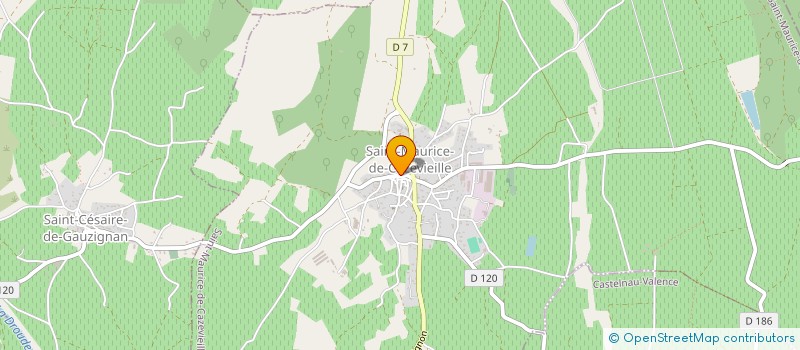 localisation de l'entreprise MONSIEUR ULYSSE VEYRIER  SAINT-MAURICE-DE-CAZEVIEILLE