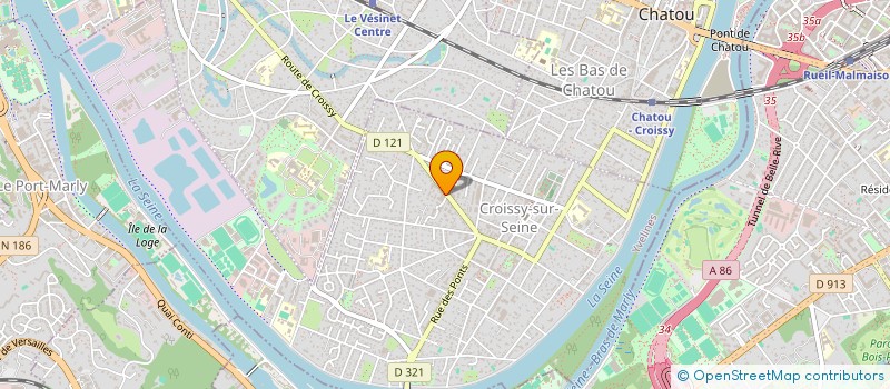 localisation de l'entreprise MONSIEUR UMAHSUTAN GNANAVAROTHAYAN  CROISSY-SUR-SEINE