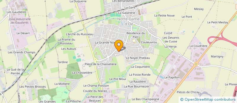 localisation de l'entreprise MONSIEUR UMAIDULLAH KAMWAL  NOTRE-DAME-D'OE