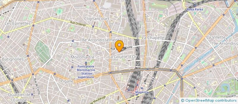 localisation de l'entreprise MONSIEUR UMARALI AKAKHEL  PARIS