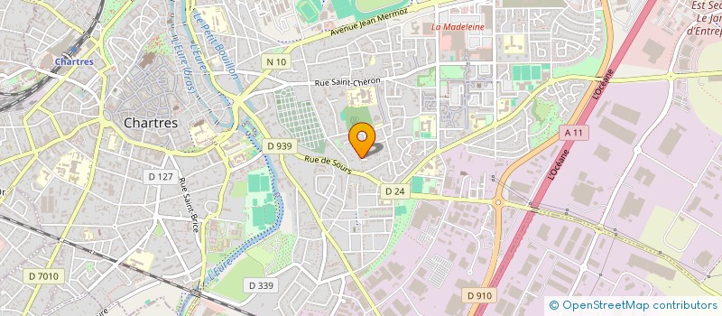 localisation de l'entreprise MONSIEUR UMARO DARAME à CHARTRES