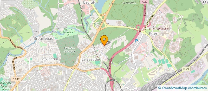 localisation de l'entreprise MONSIEUR UMARU GASSAMA à LIMOGES