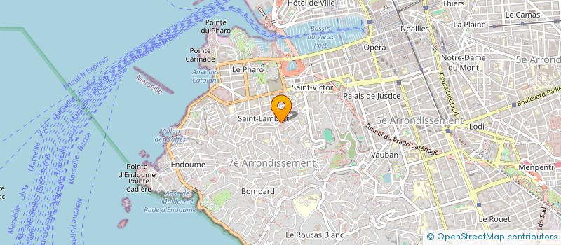 localisation de l'entreprise MONSIEUR UMBERTO APRUZZESE à MARSEILLE