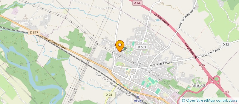 localisation de l'entreprise MONSIEUR UMBERTO FINIZIO à ARTIX