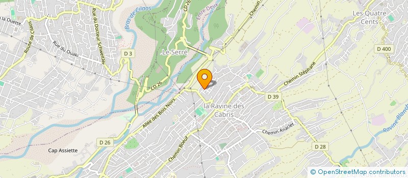 localisation de l'entreprise MONSIEUR UMBERTO GRONDIN  SAINT-PIERRE