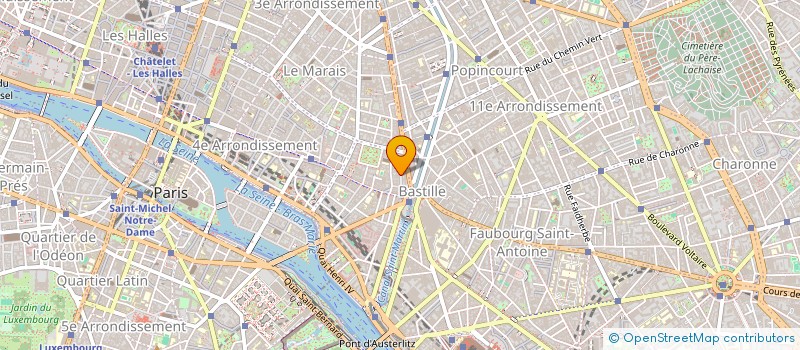 localisation de l'entreprise MONSIEUR UMBERTO RUSSO  PARIS