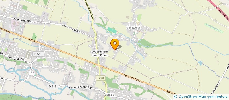 localisation de l'entreprise MONSIEUR UMBERTO SAMPIETRO  SENDETS