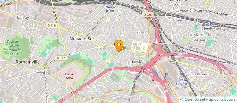 localisation de l'entreprise MONSIEUR UMER FAROOQ à NOISY-LE-SEC